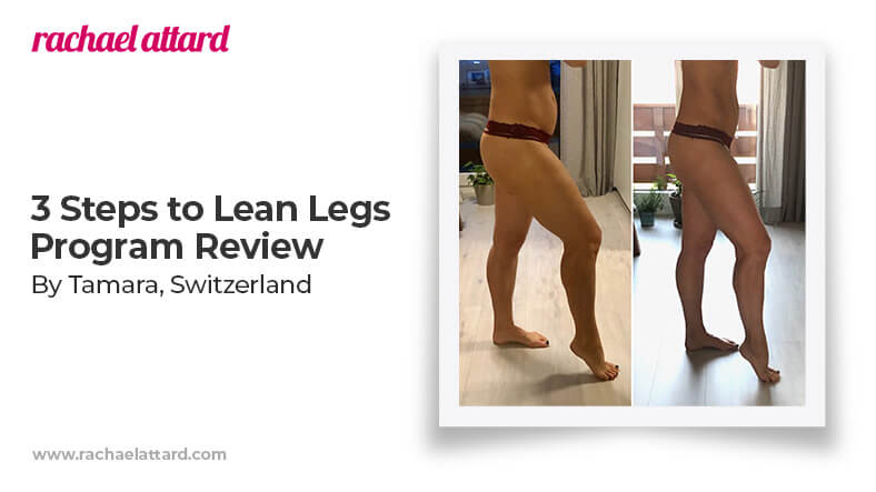 3 Steps to lean legs program review