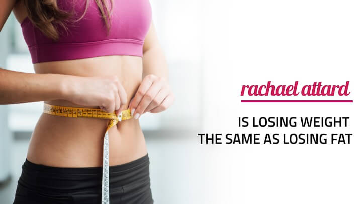 Is losing weight the same as losing fat?