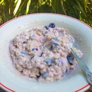 healthy breakfast - overnight oats