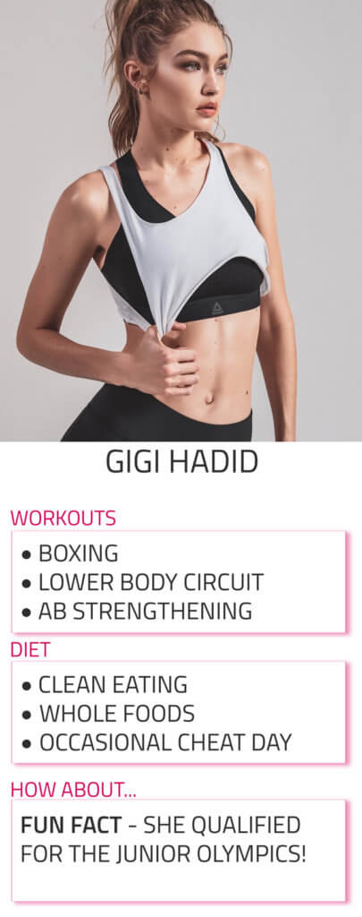 gigi hadid workout and diet