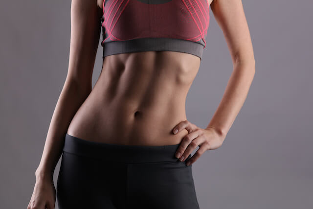 how to get a flat stomach mesomorph