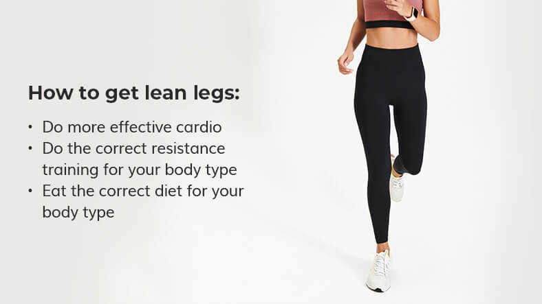 how to get lean legs