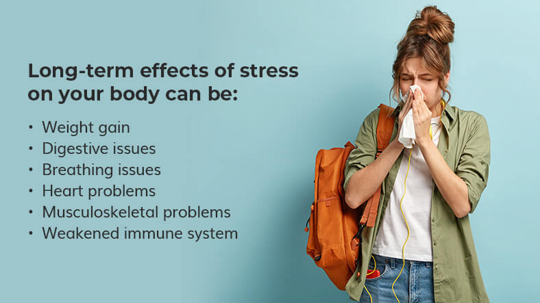 long-term effects of stress on your body