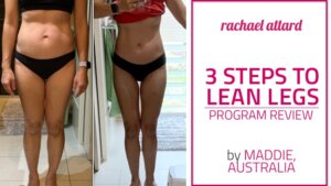 Lean Legs Program Review by Maddie from Australia