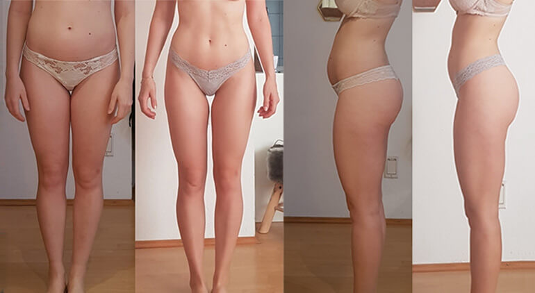 skinny fat transformation photos