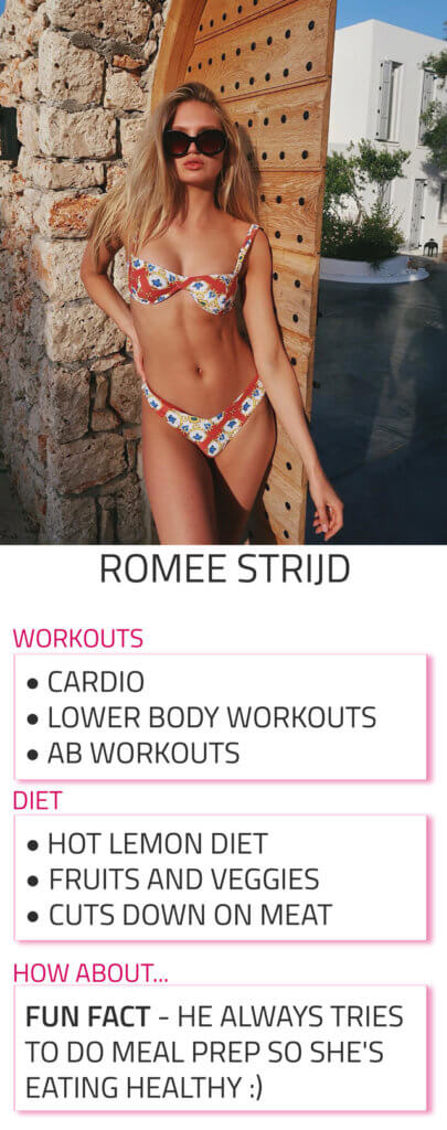 romee strijd diet and workout routine
