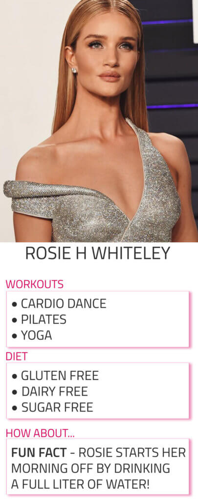 rosie huntington whiteley diet and workout routine