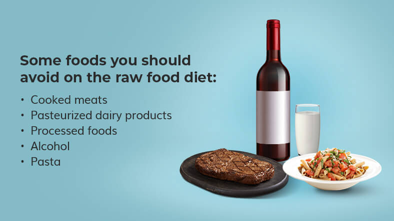 raw food diet foods you should avoid