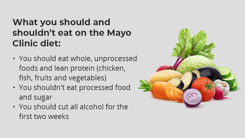 what to eat on the mayo clinic diet