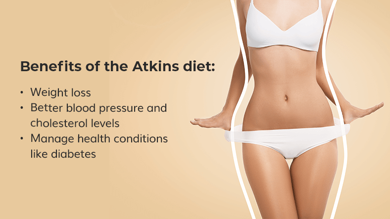atkins diet benefits