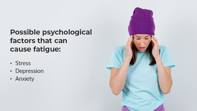 psychological factors that cause fatigue