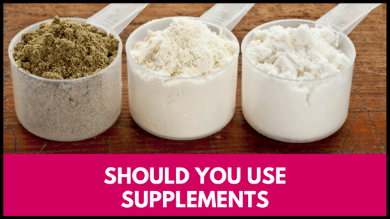 should you use supplements