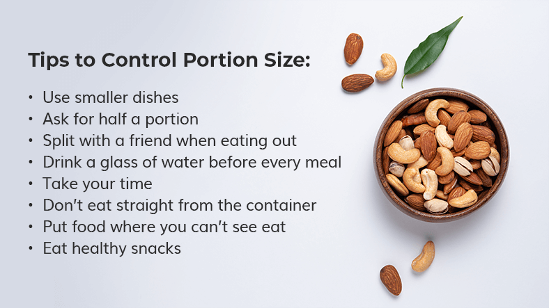 tips to control portion sizes