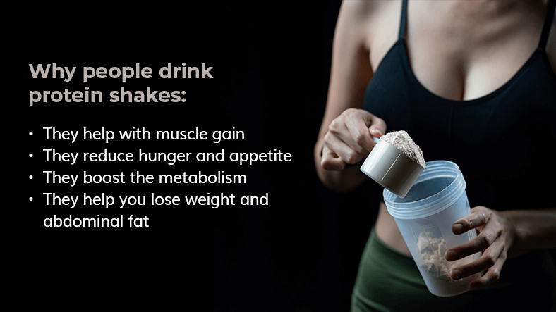 Why drink protein shakes